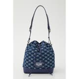BLU | （WEB限定）MG LOGO DENIM BAG | RODEO CROWNS WIDE BOWL