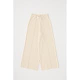 ニットワイドパンツ 素材の一部にオーガニックコットン使用 | MOUSSY OUTLET | 詳細画像4 