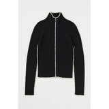 BI COLOR ZIP UP RIB ニット | MOUSSY OUTLET | 詳細画像20 