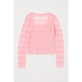 SHEER BORDER カーディガン | MOUSSY OUTLET | 詳細画像20