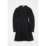 BELTED PLEATS MINI ドレス | MOUSSY OUTLET | 詳細画像1 
