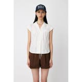MICRO SLEEVE SHIRT ブラウス | MOUSSY OUTLET | 詳細画像1