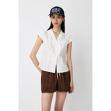 MICRO SLEEVE SHIRT ブラウス | MOUSSY OUTLET | 詳細画像4
