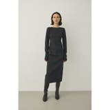 バックオープンニットワンピース リサイクルポリエステル使用 | MOUSSY OUTLET | 詳細画像3