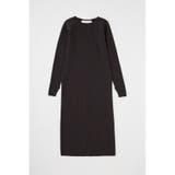 バックオープンニットワンピース リサイクルポリエステル使用 | MOUSSY OUTLET | 詳細画像9