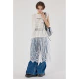 レースドッキングブラウジングワンピース | RODEO CROWNS WIDE BOWL | 詳細画像2