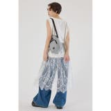 レースドッキングブラウジングワンピース | RODEO CROWNS WIDE BOWL | 詳細画像4