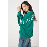 GRN | ドルマンバックロゴスウェット | RODEO CROWNS WIDE BOWL