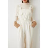 サイドカットシャーリングサロペットパンツ | RODEO CROWNS WIDE BOWL | 詳細画像1