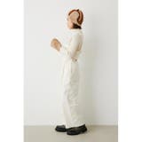 サイドカットシャーリングサロペットパンツ | RODEO CROWNS WIDE BOWL | 詳細画像3