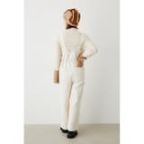 サイドカットシャーリングサロペットパンツ | RODEO CROWNS WIDE BOWL | 詳細画像4