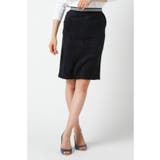 ネイビー | <Spick and Span> フェイクスエード タイトスカート | B.C STOCK