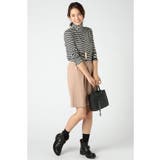 <Spick and Span>ラムウール タックミディスカート | B.C STOCK | 詳細画像3