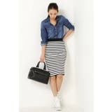 ストレッチポンチ ボーダースカート | B.C STOCK | 詳細画像10