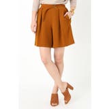 オレンジ | ＜Spick and Span＞ タックベルト キュロット | B.C STOCK