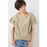 カーキ | <B.C STOCK> タイプライターペーパーブラウス | B.C STOCK