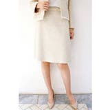 ピンク | <Spick and Span> フリンジ ツイードスカート◆ | B.C STOCK