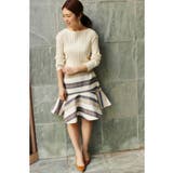 <IENA> IENA by JULIE LIボーダースカート◆ | B.C STOCK | 詳細画像1