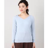 <ivory court> cashfeel ワイドリブVネックプルオーバー | B.C STOCK | 詳細画像11