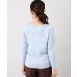 <ivory court> cashfeel ワイドリブVネックプルオーバー | B.C STOCK | 詳細画像13