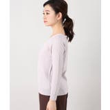 <ivory court> cashfeel ワイドリブVネックプルオーバー | B.C STOCK | 詳細画像15