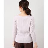 <ivory court> cashfeel ワイドリブVネックプルオーバー | B.C STOCK | 詳細画像16
