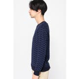 <JOINT WORKS> メンアサジオメトリックJDニット | B.C STOCK | 詳細画像2