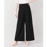 ブラック | ハイウエストワイドPT | B.C STOCK