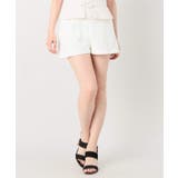 ホワイト | ストライプ ラッセル ショートパンツ | B.C STOCK