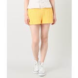 マスタード | ストライプ ラッセル ショートパンツ | B.C STOCK