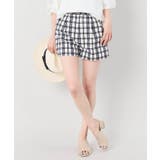ネイビー | チェックショートパンツ | B.C STOCK