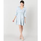 スエードカシュクールワンピース | B.C STOCK | 詳細画像3 