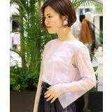 <ivory court> チュールレイヤード カットソーブラウス◆ | B.C STOCK | 詳細画像16