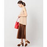 【NOBLE ノーブル】ハイネックサイドスリットブラウス | B.C STOCK | 詳細画像1