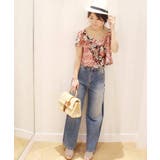 <Limitless Luxury> スカーフ花柄フレアトップス◆ | B.C STOCK | 詳細画像4