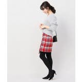 <Limitless Luxury> 斜めボタンチェックミニスカート | B.C STOCK | 詳細画像2