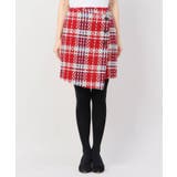 <Limitless Luxury> 斜めボタンチェックミニスカート | B.C STOCK | 詳細画像3