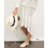 ホワイト | カットジャガードイレヘムスカート◆ | B.C STOCK