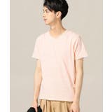 レッド | <B.C STOCK> スラブテンジクVネックTEE | B.C STOCK