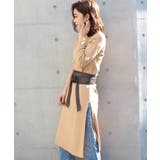 ベージュ | <ivory court> アラエルスソスリットロングワンピース◆ | B.C STOCK