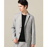 グレー | ＜B.C STOCK＞ チドリペーンチェック2Bジャケット | B.C STOCK