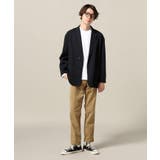 <417 EDIFICE> Primeflex コットンタッチイージーパンツ | B.C STOCK | 詳細画像1