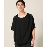 ブラック | <JOINT WORKS> テンセルクロスカシュクールシャツ | B.C STOCK