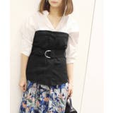 ブラック | ウエストベルトビスチェ◆ | B.C STOCK