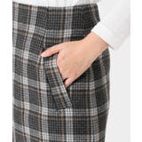 【SLOBE IENA スローブイエナ】チェックメルトン台形スカート◆ | B.C STOCK | 詳細画像6