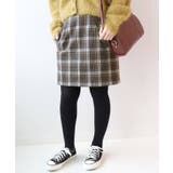 【SLOBE IENA スローブイエナ】チェックメルトン台形スカート◆ | B.C STOCK | 詳細画像19