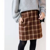 【SLOBE IENA スローブイエナ】チェックメルトン台形スカート◆ | B.C STOCK | 詳細画像31
