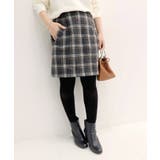 【SLOBE IENA スローブイエナ】チェックメルトン台形スカート◆ | B.C STOCK | 詳細画像28