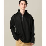 ブラック | <JOINT WORKS> HALF ZIP PARKA | B.C STOCK