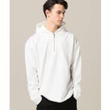 ホワイト | <JOINT WORKS> HALF ZIP PARKA | B.C STOCK
